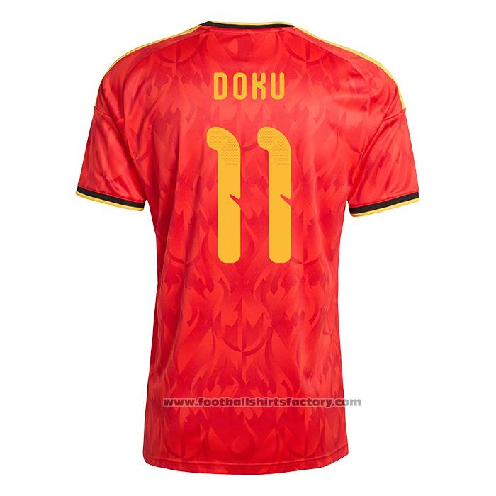 Belgium Player Jeremy Doku Home Shirt 2026
